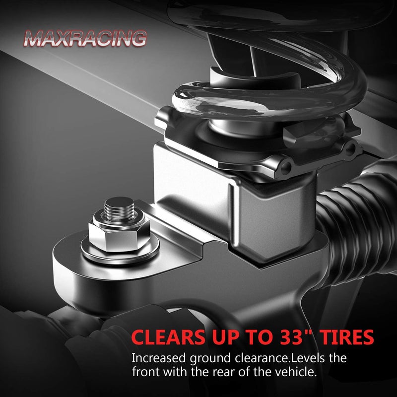MAXRACING 2-Inch Suspension Leveling Kit Compatible with 2005-2025 Ford F250 F350 Super Duty 4WD - Image 2